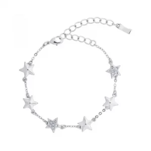 Image of Ted Baker Ladies Shaena Pave Shooting Star Cluster Bracelet