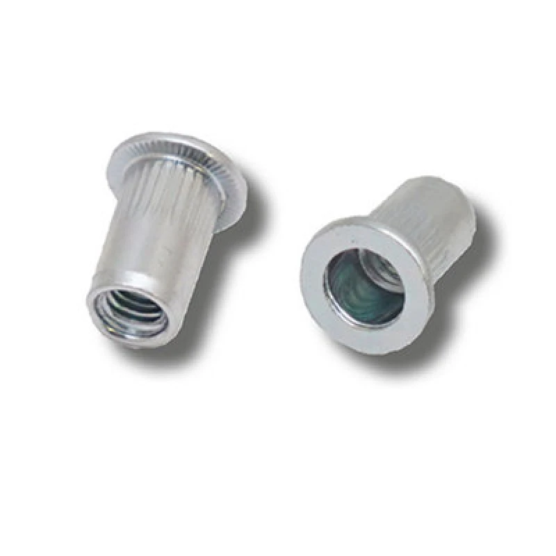 Image of Jrp Riveting Products M6 X 21.0 Steel Flat Head Rivet Nuts - Jrprnsfh0680