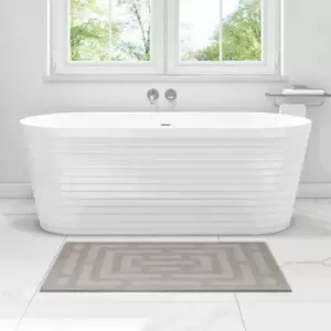 Image of Freestanding Textured Double Ended Bath 1650 x 740 x 580mm - Empire