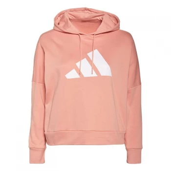 Image of adidas Sportswear Future Icons Hoodie (Plus Size) - Ambient Blush