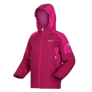 Image of Regatta Hurdle IV Waterproof Jacket - RaspRad/Fuch