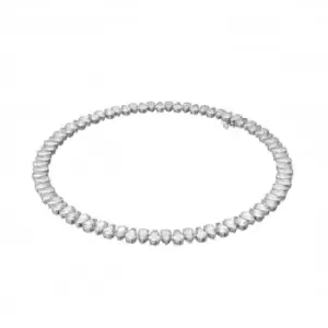 Image of Millenia All Pear Cut White Necklace 5598362