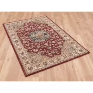 Image of Da Vinci 057 0559 1464 160cm x 230cm Rectangle - Red