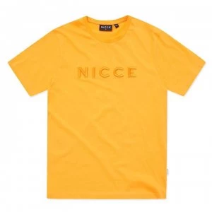 Image of Nicce Mercury T Shirt Mens - Flame Orange