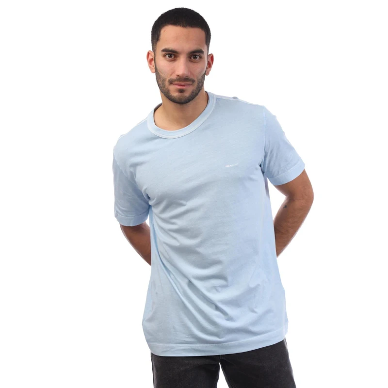 Image of Gant Sunfaded T-Shirt Regular Fit T-Shirts S Blue 29769318350