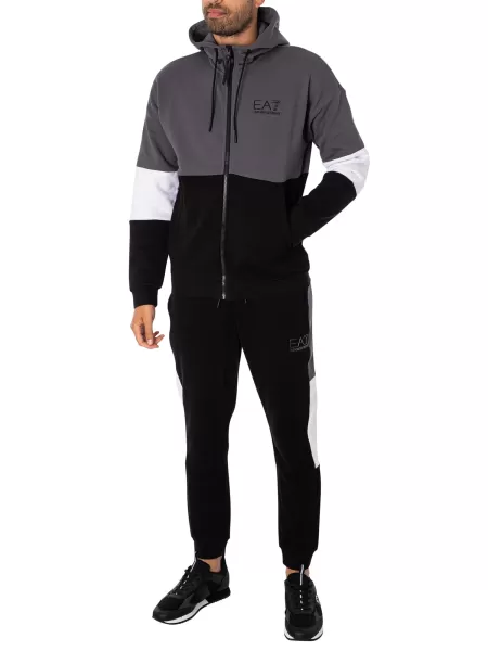 Image of Zip Through Hoodie Tracksuit