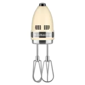 Image of KitchenAid 5KHM7210BAC 7 Speed Hand Mixer, Almond Cream