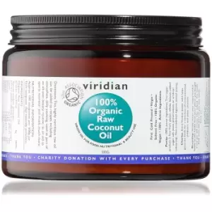 Image of Viridian Raw Coconut Oil 500g