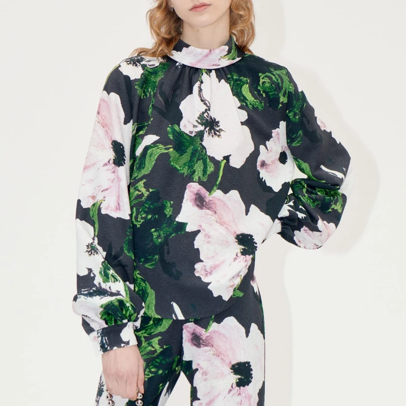 Image of Stine Goya Long Sleeve Top Multi Colour female S