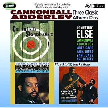 Image of Cannonball Adderley - Three Classic Albums Plus CD