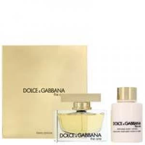Image of Dolce & Gabbana The One Gift Set 75ml Eau de Parfum + 100ml Body Lotion