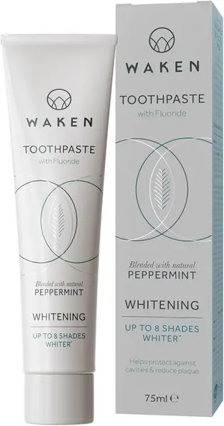Image of Waken Peppermint Whitening Toothpaste 75ml