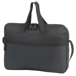 Image of Shugon Avignon Conference Bag (One Size) (Charcoal Melange/Black)