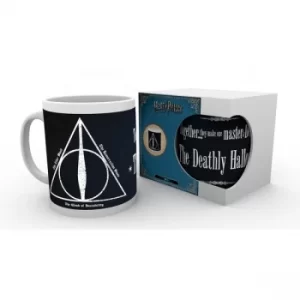 Image of Harry Potter Deathly Hallows Mug (black)