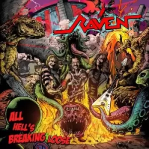 Image of All Hells Breaking Loose by Raven Vinyl Album