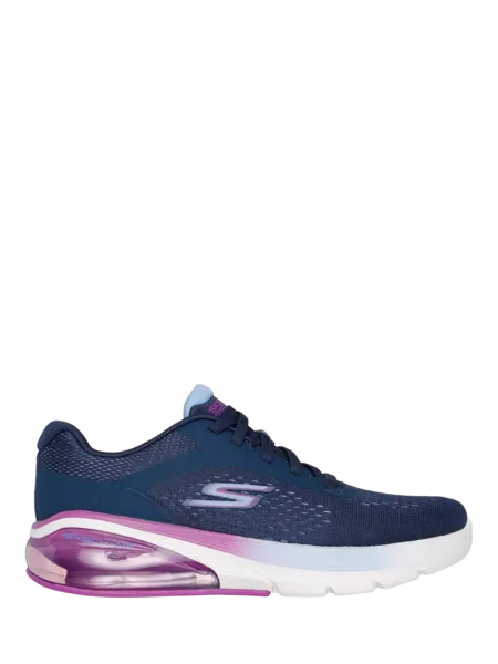Image of Skechers Womens Go Walk Air 3.0 Trainers UK Size 6 (EU 39) Navy Purple SKE2318-NVPR-6