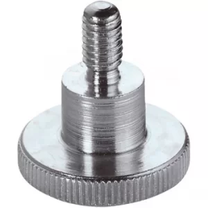 Image of Toolcraft 192173 Thumb Screws DIN 464 Galvanised Steel M4 x 8mm Pa...