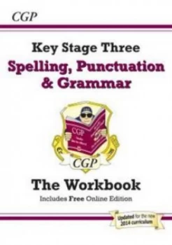 Image of Spelling Punctuation and Grammar for Ks3 - the Workbook with Online Edition Paperback