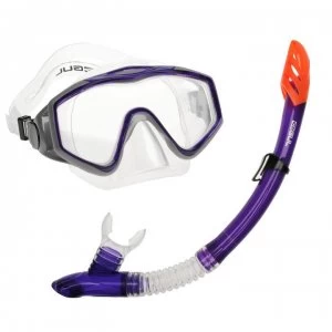 Image of Gul Thresher 30 Mask and Snorkel Set Adults - Purple