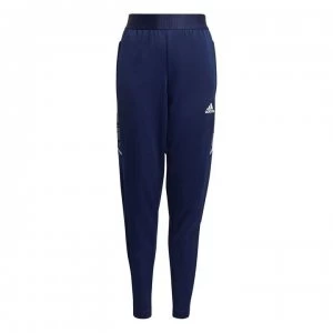 Image of adidas Training Pants Junior Boys - Navy/White