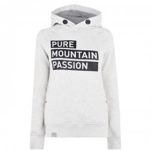 Image of IFlow Logo Hoodie Ladies - White