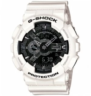 Image of Casio G SHOCK Standard Analog Digital Watch GA 110GW 7A White