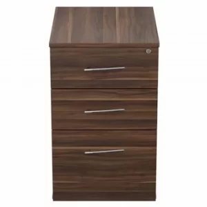 Image of TC Office Regent Under Desk 3 Drawer Pedestal, Dark Walnut