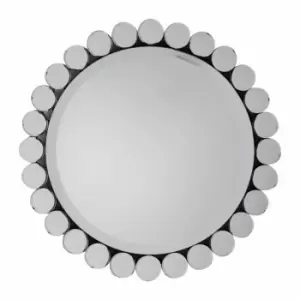 Image of Crossland Grove Lonz Round Wall Mirror - 500mm