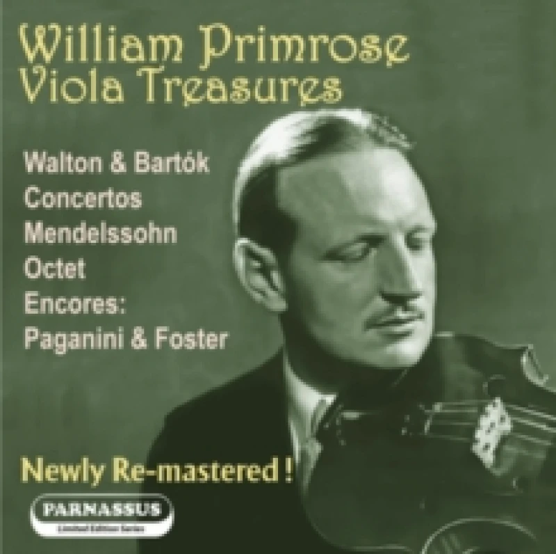 Image of William Primrose: Viola Treasures CD / Album