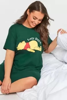 Image of Winnie The Pooh 'Lazy Days' Sleep Tee Nightdress
