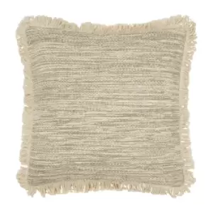 Image of Sienna Twill Woven Cushion Natural