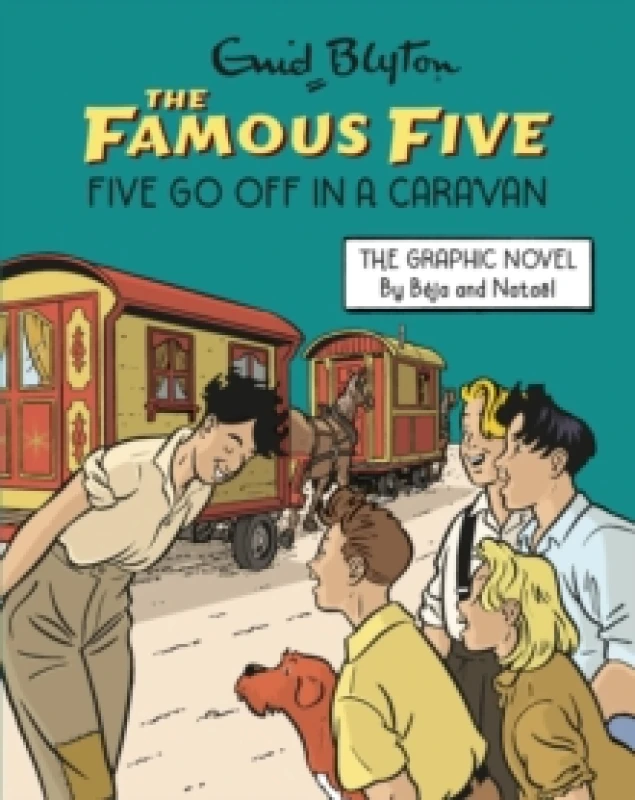 Image of Famous Five Graphic Novel: Five Go Off in a Caravan : Book 6 Paperback / softback