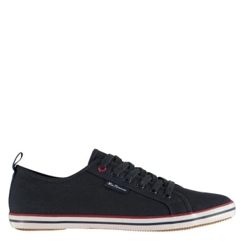 Image of Ben Sherman Lestar Canvas Shoes - Blue