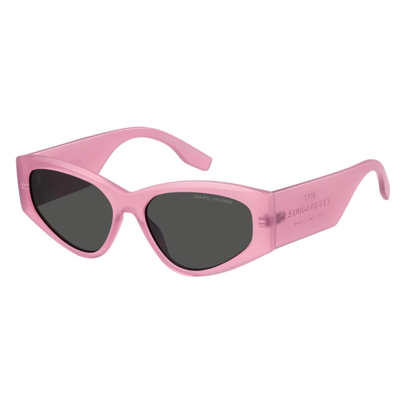 Image of Marc Jacobs Marc Cat Eye Matte Pink female 56 cm