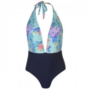 Image of SoulCal Tropical Print Swimsuit Ladies - Tropical