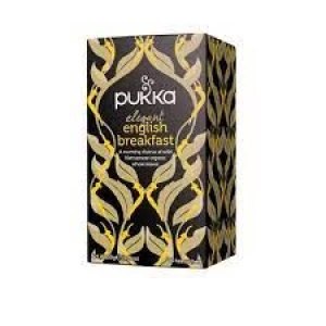 Image of Pukka Individually Enveloped Tea Bags Elegant English Breakfast Ref