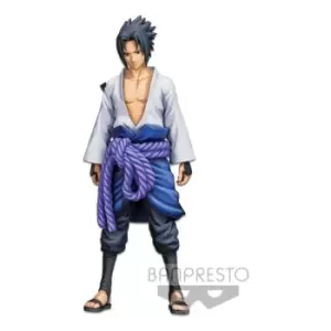 Image of Naruto Shippuden Grandista Shinobi Relations Figure Uchiha Sasuke Manga Dimensions 27 cm