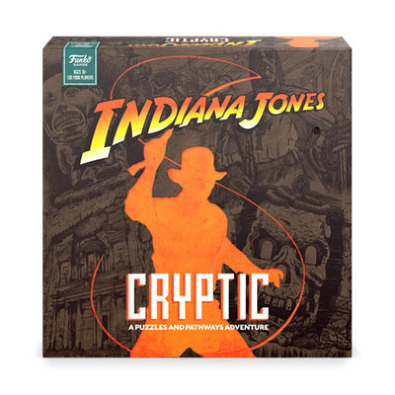 Image of FUNKO Indiana Jones Cryptic Board Game - Funko Games 889698640275