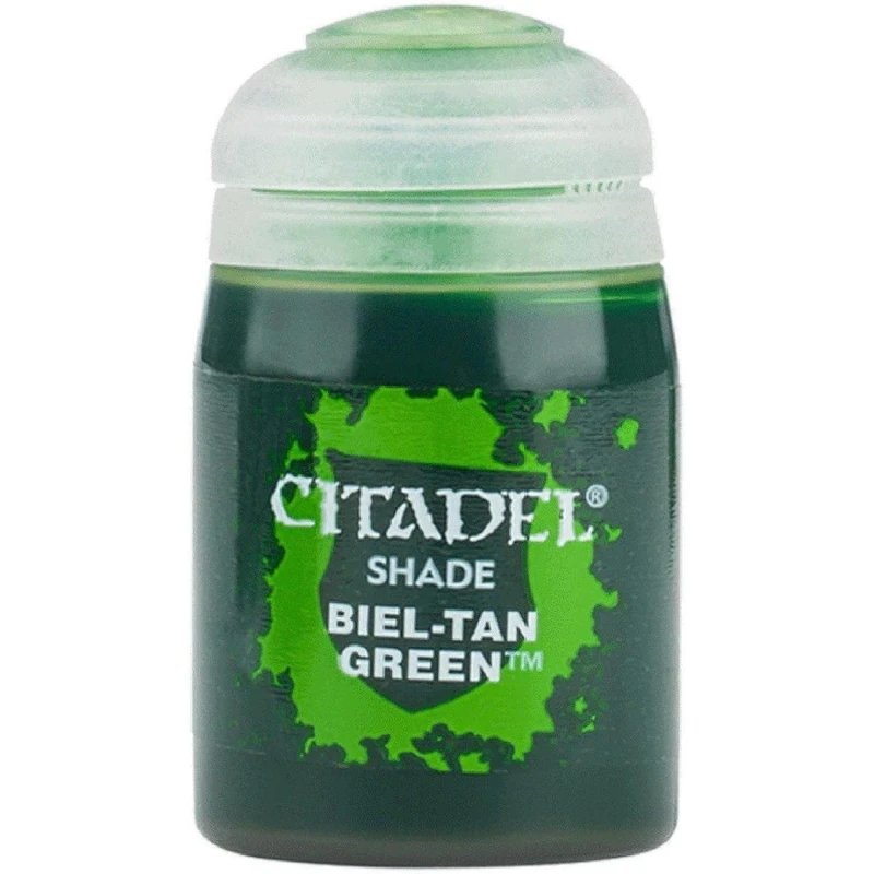 Image of Citadel Games Workshop Colour Shade: Biel Tan Green (18ml) Paint Multi