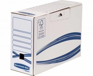 Image of Fellowes Bankers Box Economy Transfer File Pack of 5 White
