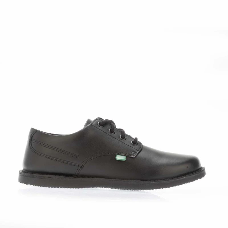 Image of Kickers Kopi Derby Shoes - Black UK 3