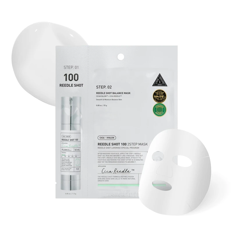 Image of VT Cosmetics Reedle Shot 100 2-Step Mask