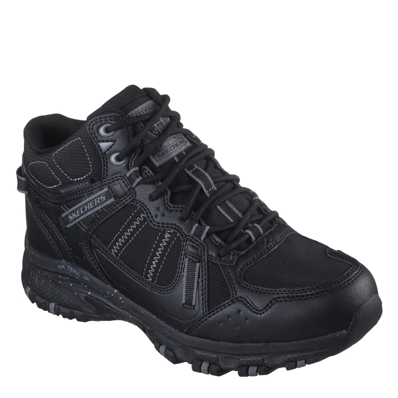 Image of Skechers Hillcrest Rugged Boots Mens Black male 6 (39.5)