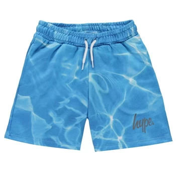 Image of Hype Pool Print Shorts - Blue