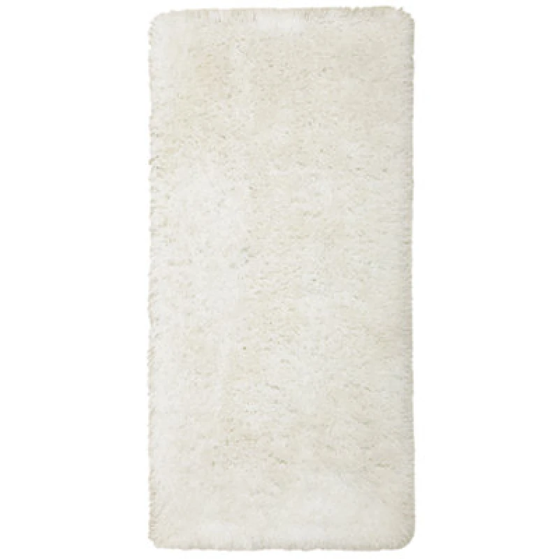Image of Beliani Shaggygy Rug Cide White 80 X 150 Cm