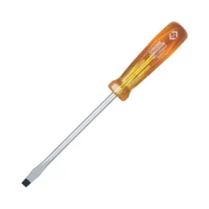 Image of CK Tools T4810 05 HD Classic Flared Tip Screwdriver Slotted 7x125mm