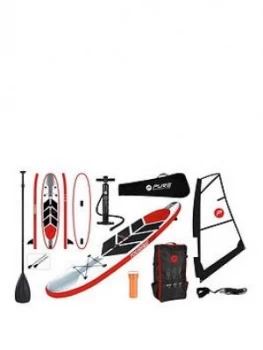 Image of Pure4Fun Wind Sup - Inflatable Stand Up Paddle Board - Complete Set