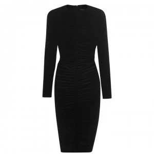 Image of Bardot Midi Dress - Black