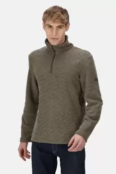 Image of 'Edley' Half Zip Two Tone Fleece