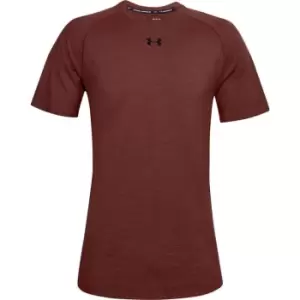 Image of Under Armour Charged Cotton Short Sleeve T Shirt Mens - Red